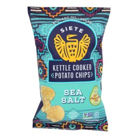 Siete - Kettle Chip Sea Salt - Case Of 6-5.5 Oz