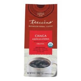 Teeccino - Mush Cof Chaga Ashwa - Case Of 6-10 Oz