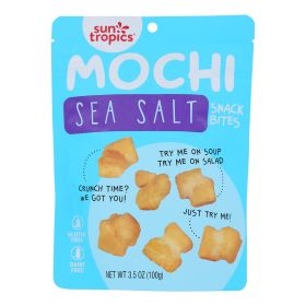 Sun Tropics&reg; Mochi Rice Bites Sea Salt - Case Of 12 - 3.50 Oz