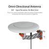 Leadzm TA-A1 150 Miles TV Antenna Indoor Outdoor Omni-directional 360 Degree Reception