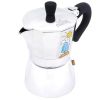 Any Morning Hes-3 Aluminum Espresso Coffee Maker 120 ml